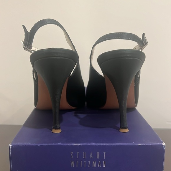 STUART WEITZMAN Botero US SIZE 7.5 *dyed black - Picture 4 of 10